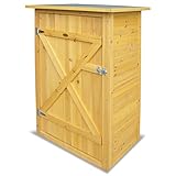 HABAU Gartenschrank Flachdach, 3103, 75 x 56 x 117 cm, mit 2...