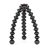 JOBY GorillaPod 3K Stand, Premium Flexibles Stativ 3K Ständer für Pro-Grade DSLR, Kameras Stativ für Geräte bis 3,0 kg, JB91510, Made in Italy, Schwarz/Anthrazit