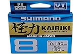 SHIMANO Kairiki 8 150Myellow 0.100Mm/6.5Kg