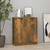 LAPOOH Sideboard, Kommode Schlafzimmer, Komodenschrank, Möbel Schlafzimmer, Sidebordmöbel, Räuchereiche 60x30x70 cm Holzwerkstoff