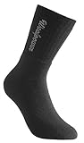 Woolpower 400 Socks Logo - Thermo Socken, schwarz, 40-44