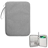 Tasche für Tablets 9-11 Zoll – Kompatibel mit iPad Pro 11 M4 2025, iPad 10. Generation 10,9, iPad Air 5/4 10,9 – wasserdichte Tablet Hülle mit Zubehörfächern