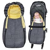 Lammfell Fußsack Kinderwagen,Universal Fusssack Winter Baby...