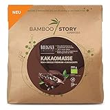 Roh | BAMBOO STORY | Kakaomasse | Kakaochips | Criollo | Peruanishes | Bio | 150g 100% Reine