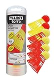 Talbot-Torro Speed-Badminton Shuttles, 6 Stück (4 schnelle 'Racer' und 2 langsame Starter), 490180