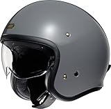 Shoei J.O Basalt Grey Open Face Helm Jethelm Motorradhelm, L