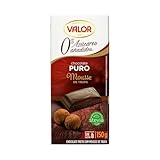 VALOR Reine Schokolade mit Trüffel-Mousse ohne Zuckerzusatz 150 g. 3er Pack
