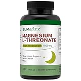 Magnesium L-Threonate Kapseln. 1800mg 120 Stück - Magnesiumpräparat mit - hoher Absorption - Magnesium Kapseln