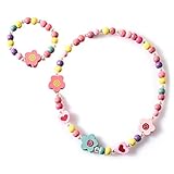 Mengonee Kinder-Cartoon-Halskette, bunter Tier-Kind-Schmuck,...