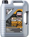 LIQUI MOLY Top Tec 6200 0W-20 | 5 L | Synthesetechnologie Motoröl | Art.-Nr.: 20781, farblos