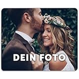 GRAVURZEILE Bedrucktes Mauspad mit Foto - Mousepad zum...