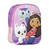 CERDÁ LIFE'S LITTLE MOMENTS Unisex Kinder 3D Kinderrucksack von Gabby's Dollhouse, Rosa