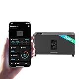 Marstek Jupiter C Plus Balkonkraftwerk mit Speicher & Wechselrichter, 0% MwSt, 2.56kWh LFP-Akku, App-Steuerung, 4 MPPT 2.4kW PV-Eingangsleistung/800W On-Grid-Ausgang, IP65, Plug&Play, 6000 Ladezyklen