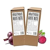 PRESSTER - Rote-Bete-Saft Karton 2 x 3 Liter - Direktsaft - Saft aus Rote Bete 100 Prozent - Natürlich frisch im Geschmack - Gepresste Fruchtsäfte - Fruchtsaft Ohne Zuckerzusatz - Säfte für Cocktails