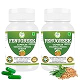 Morsan Healthcare Bockshornklee-Kapseln (Fenugreek/Methi) | 500 mg | Packung mit 120 vegetarischen Kapseln | Natürliches Nahrungsergänzungsmittel aus Kräutern | Glutenfrei | GMP-zertifiziert