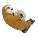 SEWACC Niedlicher Resin Klebebandabroller mit Rutschfester Basis Präziser Tape Cutter für Büro und Zuhause Praktischer und Langlebiger Schreibtisch Klebebandspender Einfach zu Bedienen