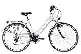 KS Cycling Trekkingrad Damen 28'' Montreal weiß RH 53 cm