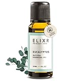 ELIXR – Eukalyptusöl zur Raumbeduftung & für Aromatherapie – 100% naturreines ätherisches Öl aus Eukalyptus-Blättern mit intensivem Duft – zertifizierte Naturkosmetik aus Deutschland (30 ml)