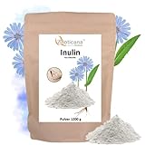 Bioticana® - Inulin Pulver - 1200 g (1,2 kg) - aus Chicoree Wurzel - natürliche Ballaststoffe - 100% vegan - Präbiotisch - Ballaststoffe Pulver - Inulin aus Chicoree - Inulin