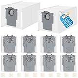 10 Stück Staubbeutel 10 Stück Dufttabletten für Roborock Saros 10,10R,Qrevo,Qrevo S,Qrevo Pro,Qrevo Plus, Qrevo Slim,Qrevo Curv,Qrevo Edge,Qrevo Master, S8 MaxV Ultra, S8 Max Ultra, S8 Max