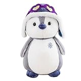 Herfair Pinguin Plüsch Pinguin Stofftiere, Pinguin PlüSchtiere Super SüßE, Pinguin Stofftier Schmusetier Geschenk, Flauschiges Stofftier zum Kuscheln & Spielen (H,35CM)