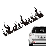 Flammen-Dekorationen, Notebook-Aufkleber | Wasserdichte Aufkleber für Helme, selbstklebende Grafiken für Skateboards, Motorräder, Fahrräder und Computer