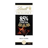 Lindt EXCELLENCE 85 % Kakao - Edelbitter-Schokolade | 100 g...