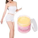 Cellulite Creme, 200g Cellulite Massagegerät, Aktiv Senfsalbe, Senf Salbe Gegen Cellulite, Natürliche Senf Salbe Gegen Cellulite für Formen Von Taille Bauch Und Gesäß