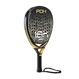 Brimley PDX18K Padel Tennis Schläger | Elite 18K Carbon-Design | Ideal für Anfänger bis Profis | Extrem langlebig und leicht | Inklusive Eva-Schaum und Tragetasche