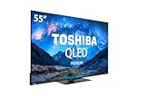 Toshiba QLED 55QV3F63DG 55? 4K Ultra HD Dolby Vision Atmos Bluetooth Frameless