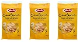 3x Barilla Pasta all' Uovo Le Emiliane Pappardelle, Eiernudeln, Pasta mit Ei 250g + keyring italy shop service
