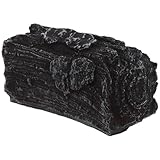 Gatuida Holzkohle Imitationslampe mit Flackerndem Flammenlicht Batteriebetriebene Tischkaminlampe aus Kunststoff Warmes LED Nachtlicht für Wohnzimmer und Schlafzimmer