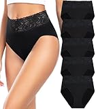 Wealurre Unterhosen Damen, Unterwäsche Frauen Baumwolle...