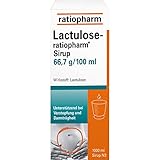 Lactulose-ratiopharm Sirup, 1000 ml