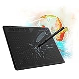 GAOMON S620 Grafiktablett, Stifttablett mit 4 Tasten und...