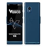 Vasco Translator V4 Sprachübersetzer | Übersetzungsgerät | Übersetzt lebenslang gratis | 108 Sprachen | Spracheingabe und Sprachausgabe | Foto Übersetzer | Farbe: Cobalt Blue