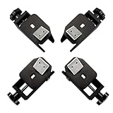 RebarTech Reifenmontierer/Maschine Motorrad Adapter für Reifenmontiermaschinen (Standard-Backenkralle unter 49 mm), erhöht 10,2 cm und verringert 5,1 cm auf Felgenklemmengröße, 4-teiliges Set