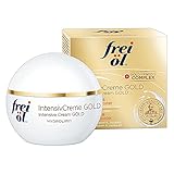 frei öl Hydrolipid IntensivCreme GOLD, die Gesichtscreme enthält Antioxidans & Kollagen-Booster mit echtem Gold & Vitamin C, Jojobaöl, Aloe vera, Anti Aging Creme mit tiefenwirksamen Zellschutz, 50ml