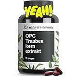natural elements OPC Traubenkernextrakt - 240 hochdosierte...