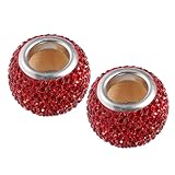 Parliky 2 Stück Auto Kopfstützen Dekorationsringe mit Funkelnden Strasssteinen Einfache Montage Innenraum Verschönerung Zufällige Farben Stilvolle Auto Zubehör Deko Zufällige Farbe