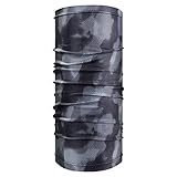 TOPEREUR Unisex Bandanas Camouflage Mundschutz Halstuch Outdoor Sport Maske Schlauchschal Motorrad Multifunktionstuch Mund-Tuch Sturmmaske Gesichtsmaske Atmungsaktiv Schnelltrocknend