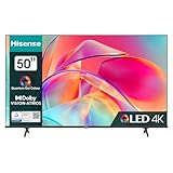 Hisense 50E7KQ QLED Smart TV 127cm (50 Zoll), 4K, HDR10, HDR10+ decoding, HLG, Dolby Vision, DTS Virtual, 60Hz Panel, Bluetooth, Alexa Built-in, VIDAA Voice, schwarz [2023