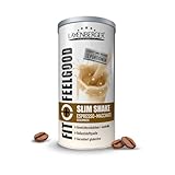 Layenberger Fit+Feelgood Slim Shake Powder, Mahlzeitersatz für 12 Portionen mit je 213 kcal (1x 396 g) - Espresso-Macchiato