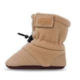 Jan & Jul Fleece Baby Stiefel, leichte Stiefel für Säuglinge (Sanftes Braun, Größe S)