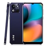 XGODY Handy Ohne Vertrag X18, Smartphone Günstig 4G Android 10 Neu Handy mit 4000mAh und 6.3'' Display,2GB+16GB 256GB Erweiterbar, Dual SIM Quad Core, 8MP+5MP, Face ID GPS Handy(Dunkelviolett)