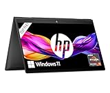 HP Envy x360 2-in-1 Convertible Laptop | AMD Ryzen 7 7730U | 15,6' FHD Touchscreen | 16GB DDR4 RAM | 1TB SSD | AMD Radeon Grafik | Windows 11 Home | QWERTZ | Schwarz