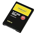 Intenso Interne 2,5' SSD SATA III High, 480 GB, 520 MB/Sekunden, Schwarz