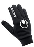 uhlsport Fußball Feldspielerhandschuhe - Feldspieler-Handschuhe für Herren, Damen, Kinder - Running Jogging Handschuhe mit Micro-Grip-Profil für warme und trockene Hände bei kaltem Wetter, 8