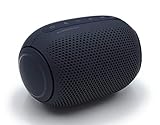 LG XBOOM Go PL2, tragbarer Bluetooth-Lautsprecher (IPX5-Spritzwasserschutz, 10+ h Akkulaufzeit), schwarz [Modelljahr 2020]