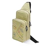 AKNES Switch Tasche Kompatibel mit Nintendo Switch/Switch OLED, SNES Griffmuster Sac Bandoulière Homme Umhängetaschen Sling Schultertasche Brusttasche Crossbody Bag Hiking Sports Backpack Casual
